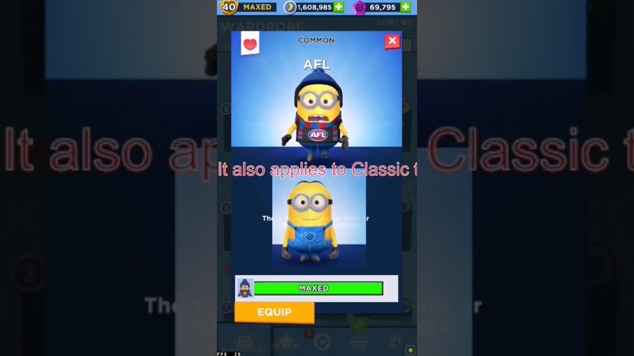 AFL Minion | Things to Know | Minion Rush | Rare Minion