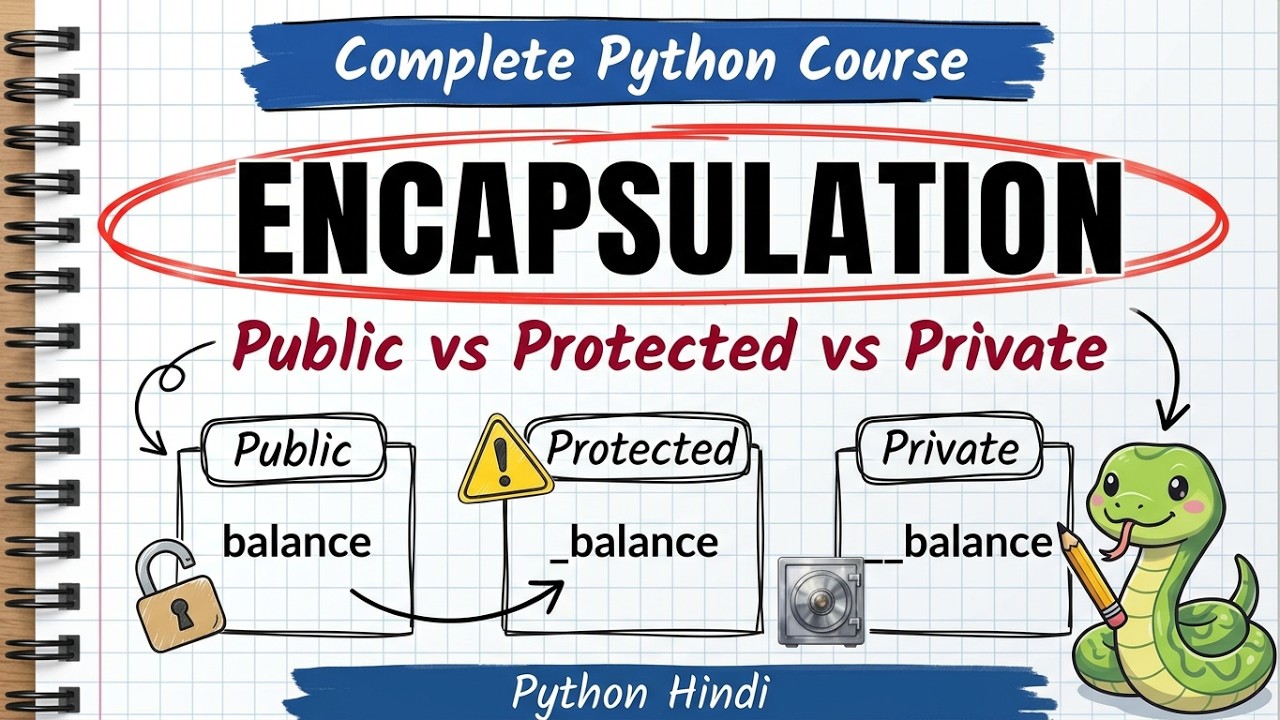Python में *Encapsulation क्या है और यह कैसे काम करता है Python Encapsulation Explained in Hindi