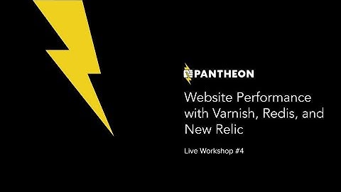 Rebroadcast: Website Performance with Varnish, Redis, and New Relic