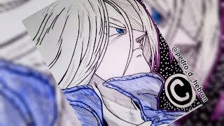 Speed Drawing - Mirai Trunks (Dragon Ball Z) Parceria