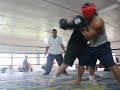 Fanolua Fanolua Jr. (in Blue), VS Wesley Vaifale Ioane Aniseko (in Red)