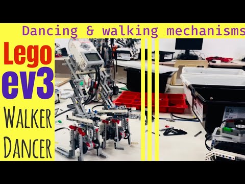 Ev3 walking & dancing mechanism #ev3 #legomindstormsev3 #lego # ...