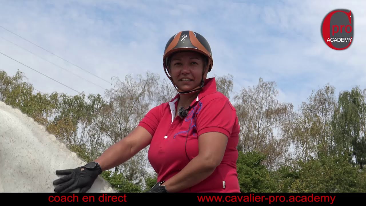 Elena cavalière invitée COACH EN DIRECT