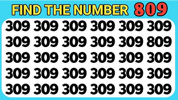 Test Your Observation Skills - Find The Odd One Out | Numbers, Letters and Emojis Edition | #puzzle
