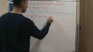 Calc2   Calculus of Parametric Curves   Equation of a Tangent Line   Example 2