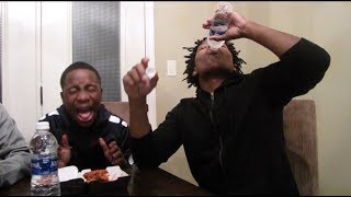BLAZZIN WINGS CHALLENGE! HOTTEST WING AT BWW’s 🔥☠️ ( I QUIT )