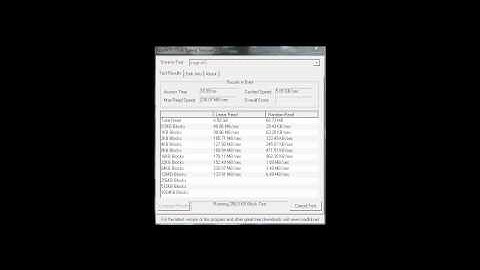 Hard Drive Write Back Cache Test