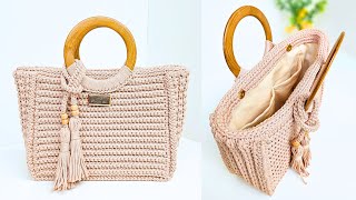 Crochet Bag With Modern Design and Style | Trend Bag Model