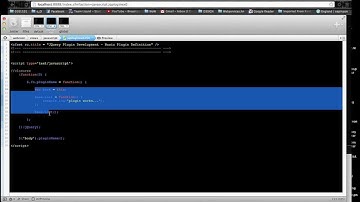 JQuery Plugin Development Basics