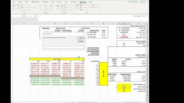 Sensitivity Analyses with VBA and Macros
