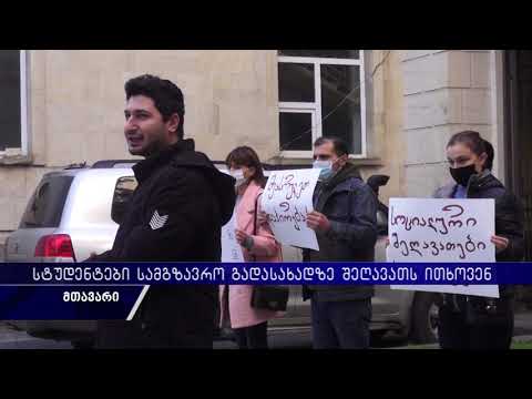 ქუთაისის ახალგაზრდა ლეიბორისტებმა სტუდენტებთან ერთად აქცია გამართეს