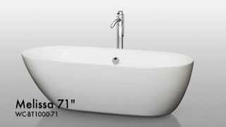 Melissa 71 Soaking Bathtub by Wyndham Collection