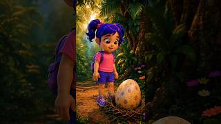Rumi and the Baby Dinosaur! | Cute Dinosaur Adventure for Kids 🌈🦖 #kidsread #kidsliterature #early