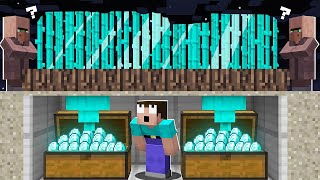 WHY NOOB STEAL DIAMOND CANE FROM VILLAGERS? Stealing Diamond in Minecraft Noob vs Pro