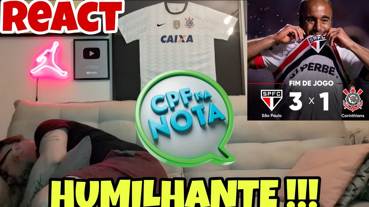 REACT SÃO PAULO 3X1 CORINTHIANS | FREGUESIA E HUMILHAÇÃO !!!