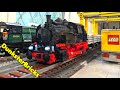 Steam Trains Running and Moving the Freight Yard, LEGO CITY Update!