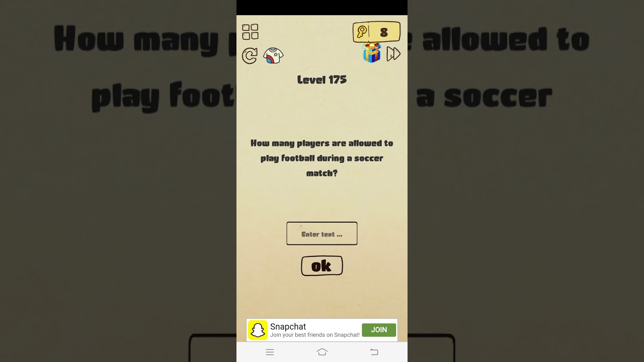 Brain Crazy Level 175 How Many Players Are Allowed To Play Football During A Soccer Match Walkthroug Youtube