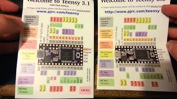 Quick view: Teensy 3.0 vs Teensy 3.1 OSH Park