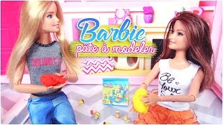 Barbie Pâte à modeler Play doh entre poupées! Resimi