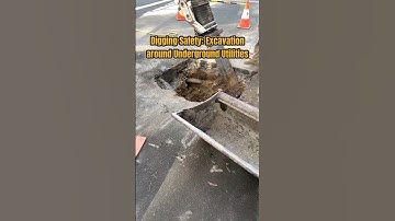 Digging Safely: Excavation Around Underground Utilities ⚠️👷🚧