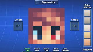 How to make Red and Blue Skin | Pixel Gun 3D | Skin Review | screenshot 5