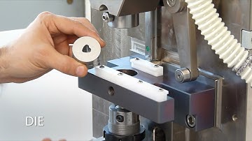 Facts & Handling Demo - Single Punch Tablet Press - Charles Ischi AG - OSD Testing Technology