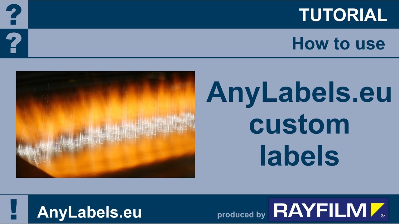 Anylabels step by step - YouTube