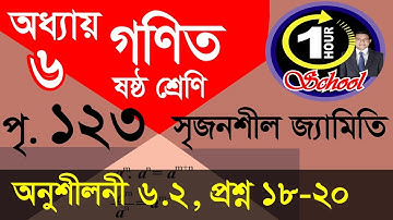 ষষ্ঠ শ্রেণির গণিত অধ্যায় ৬, Class 6 Math Exercise 6।2, Six Math, Geometry class 6, Math 6 Geometry