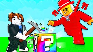 I Broke 100 Lucky Blocks And This Happened