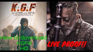How to download KGF 2 Tamil HD | Aswath 10