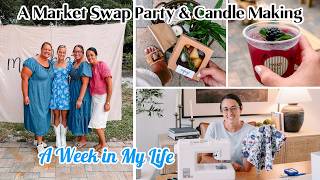 A Week of Parties! | Sewing | Candle Making | Decorating Job & Daily Life Net Worth