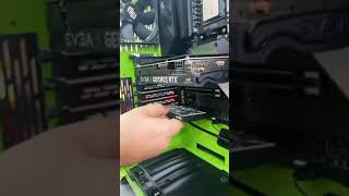 New Gaming Pc Build In Green Colour