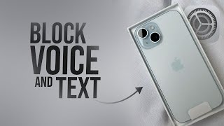 How to Block Voice and Text on iPhone (tutorial) screenshot 2