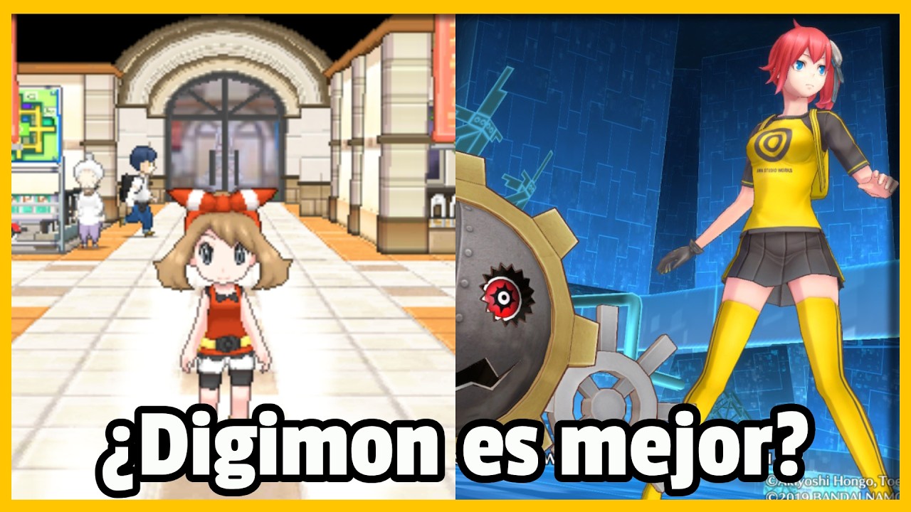 ¿Digimon es mejor que Pokémon?