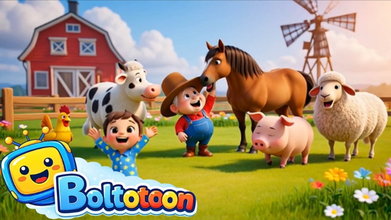 Old MacDonald Had a Old MacDonald Had a Farm 🐄 | Nursery Rhymes & Kids Songs