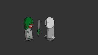 zombie does a bat swing | Madness Combat Animation |