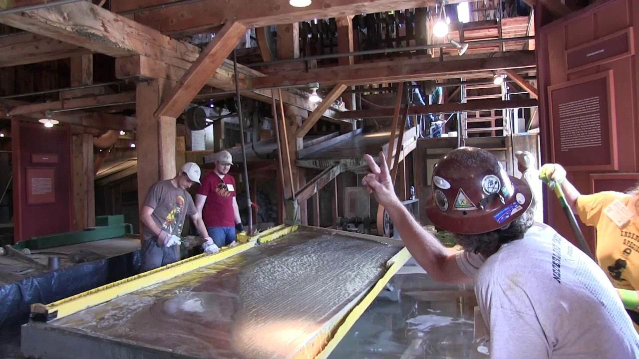 Take a tour-Working mining stamp mill. Western museum of mining and industry.