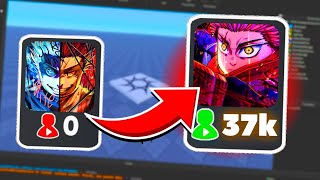 Je Re Crée Jujutsu Infinite Sur Roblox En 24 Heures Roblox Studio