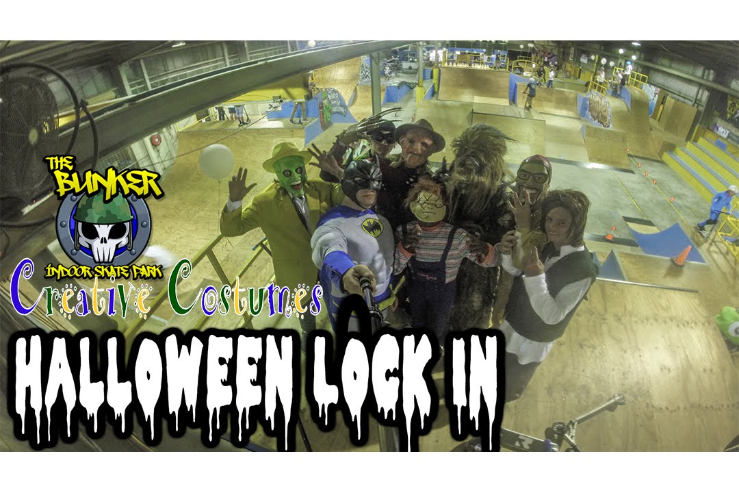 Bunker Skatepark Halloween Lock In YouTube