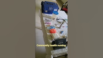 Community health nursing lab//Community lab for demonstration//Bag technique equipment