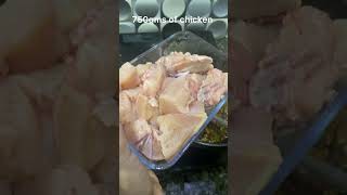 Chicken masala dry