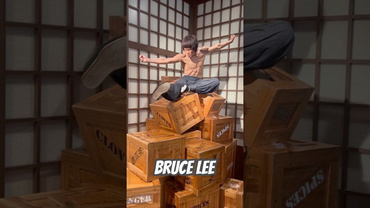 Masters of King Fu at the Madame Tussades, Hong Kong 