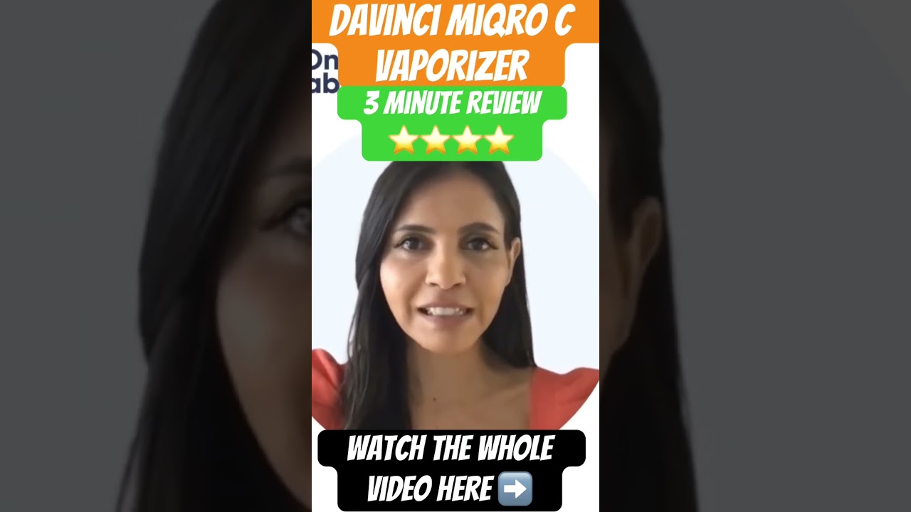 Davinci MIQRO C Review - Vaporizer Smoke Session