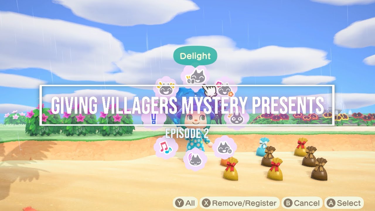 Giving Villagers Mystery Presents Episode 2 Animal Crossing New