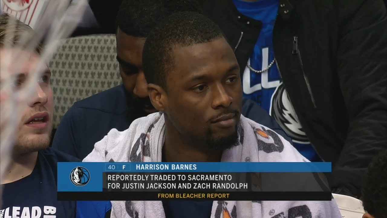 Harrison Barnes Traded Mid Game to Kings! 2018-19 NBA Season smoove b