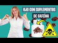 CUIDADO con los SUPLEMENTOS de CAFEÍNA | Ayuda ergogénica de cafeína | Nutrición deportiva