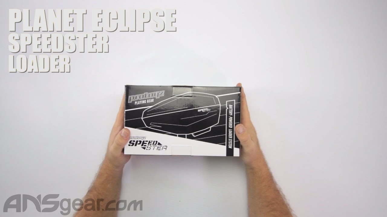 Planet Eclipse Protoyz Speedster Hopper Paintball Electronic Loader Black 