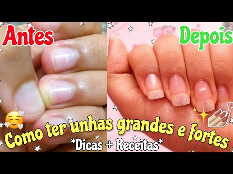 Vídeo: 3 maneiras de obter unhas longas e saudáveis