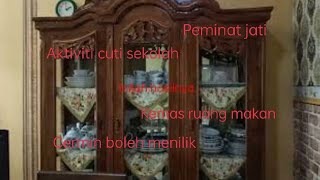 Kemas Almari:Susun Pinggan Mangkuk