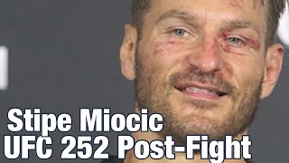 Hear everything stipe miocic had to say at the ufc 252 post-fight
press conference after defeating daniel cormier in their third outing.
website: http://www....